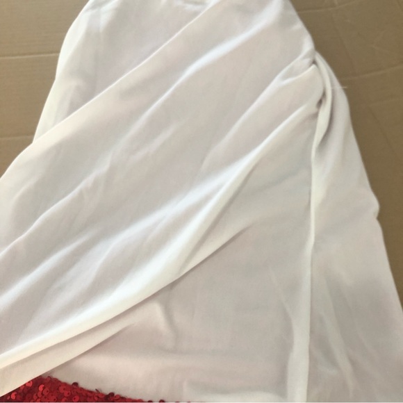 SEQUIN RED TANK or MINI DRESS SZ S - Picture 8 of 16